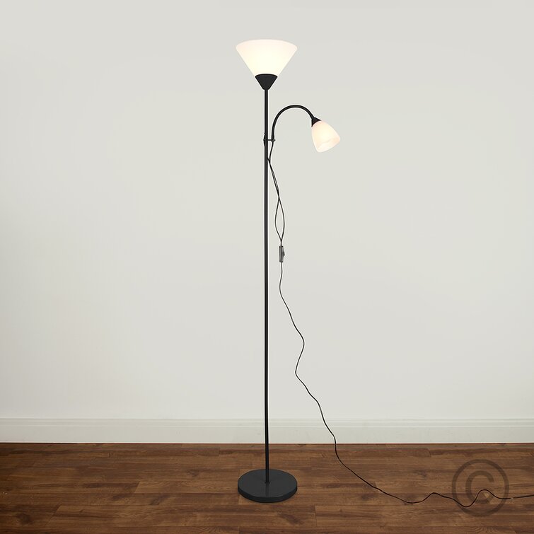 Walmart floor lamp with store reading light